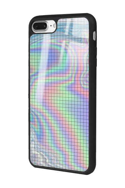 iPhone 7 Plus - 8 Plus Neon Dama Tasarımlı Glossy Telefon Kılıfı