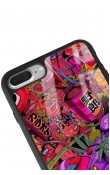 iPhone 7 Plus - 8 Plus Neon Island Tasarımlı Glossy Telefon Kılıfı