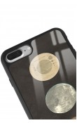 iPhone 7 Plus - 8 Plus Night Moon Tasarımlı Glossy Telefon Kılıfı