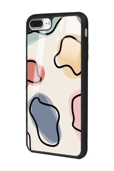 iPhone 7 Plus - 8 Plus Nude Milky Tasarımlı Glossy Telefon Kılıfı