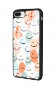 iPhone 7 Plus - 8 Plus Nude Smile Tasarımlı Glossy Telefon Kılıfı