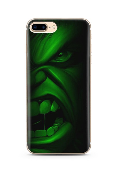 iPhone 7 Plus Hulk Tasarım Süper Şeffaf Silikon Telefon Kılıfı