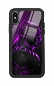 iPhone X - Xs Black Panter Tasarımlı Glossy Telefon Kılıfı