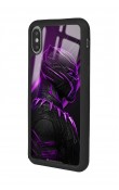 iPhone X - Xs Black Panter Tasarımlı Glossy Telefon Kılıfı