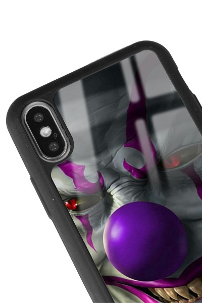 iPhone X - Xs Joker Tasarımlı Glossy Telefon Kılıfı