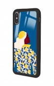 iPhone X - Xs Lemon Woman Tasarımlı Glossy Telefon Kılıfı