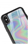 iPhone X - Xs Neon Dama Tasarımlı Glossy Telefon Kılıfı