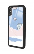 iPhone X - Xs Pastel Mount Tasarımlı Glossy Telefon Kılıfı
