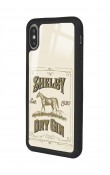 iPhone X - Xs Peaky Blinders Shelby Dry Gin Tasarımlı Glossy Telefon Kılıfı