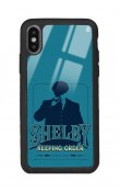 iPhone X - Xs Peaky Blinders Shelby Tasarımlı Glossy Telefon Kılıfı