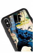 iPhone X - Xs Uyumlu Black Panther Kara Panter Tasarımlı Glossy Telefon Kılıfı