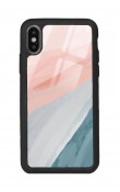 iPhone X - Xs Watercolor Tasarımlı Glossy Telefon Kılıfı