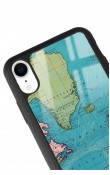 iPhone Xr Atlantic Map Tasarımlı Glossy Telefon Kılıfı