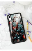 iPhone Xr Avengers Ultron Tasarımlı Glossy Telefon Kılıfı