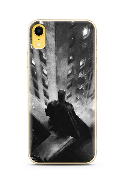 Iphone Xr Batman Tasarım Süper Şeffaf Silikon Telefon Kılıfı