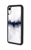 iPhone Xr Beyaz Batman Tasarımlı Glossy Telefon Kılıfı