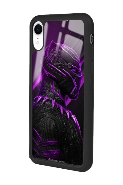 iPhone Xr Black Panter Tasarımlı Glossy Telefon Kılıfı