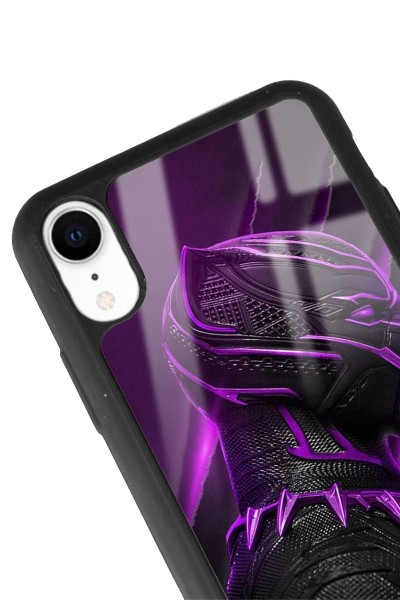 iPhone Xr Black Panter Tasarımlı Glossy Telefon Kılıfı