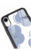 iPhone Xr Cloud Face Tasarımlı Glossy Telefon Kılıfı