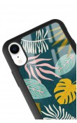 iPhone Xr Color Leaf Tasarımlı Glossy Telefon Kılıfı