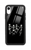 iPhone Xr Dancer Skeleton Tasarımlı Glossy Telefon Kılıfı