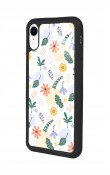 iPhone Xr Minik Çiçekler Tasarımlı Glossy Telefon Kılıfı