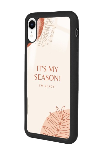 iPhone Xr My Season Tasarımlı Glossy Telefon Kılıfı