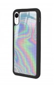 iPhone Xr Neon Dama Tasarımlı Glossy Telefon Kılıfı