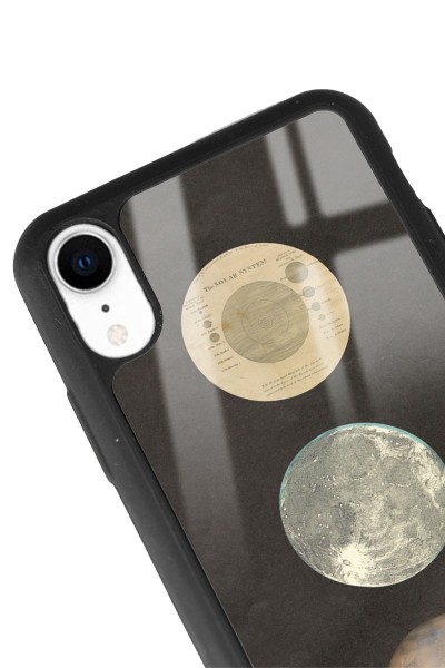 iPhone Xr Night Moon Tasarımlı Glossy Telefon Kılıfı