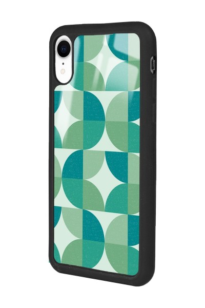 iPhone Xr Retro Green Duvar Kağıdı Tasarımlı Glossy Telefon Kılıfı