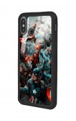 iPhone Xs Max Avengers Ultron Tasarımlı Glossy Telefon Kılıfı