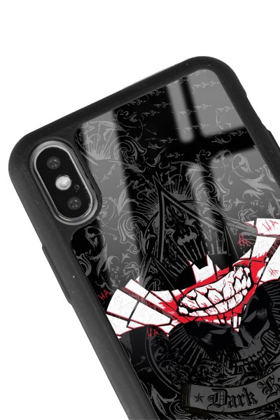 iPhone Xs Max Batman Joker Tasarımlı Glossy Telefon Kılıfı