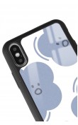 iPhone Xs Max Cloud Face Tasarımlı Glossy Telefon Kılıfı