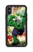iPhone Xs Max Hulk Tasarımlı Glossy Telefon Kılıfı