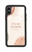 iPhone Xs Max My Season Tasarımlı Glossy Telefon Kılıfı