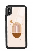 iPhone Xs Max Nude Art Night Tasarımlı Glossy Telefon Kılıfı