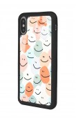 iPhone Xs Max Nude Smile Tasarımlı Glossy Telefon Kılıfı
