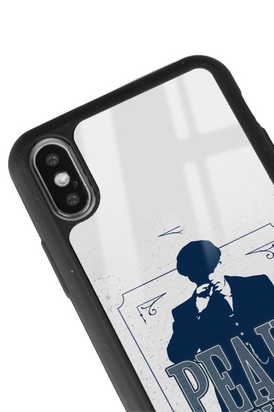 iPhone Xs Max Peaky Blinders Keeping Tasarımlı Glossy Telefon Kılıfı