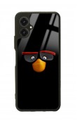 Omix X5 Black Angry Birds Tasarımlı Glossy Telefon Kılıfı