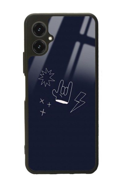 Omix X5 Doodle Punk Tasarımlı Glossy Telefon Kılıfı