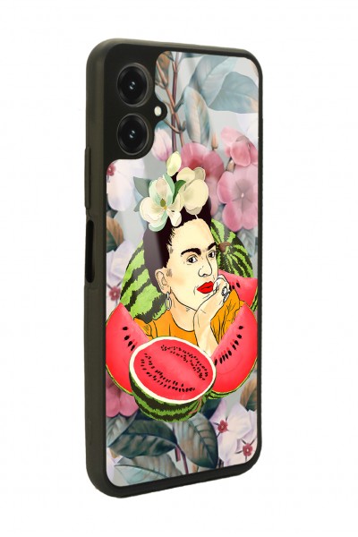 Omix X5 Frida Kahlo Tasarımlı Glossy Telefon Kılıfı