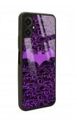 Omix X5 Lila Batman Tasarımlı Glossy Telefon Kılıfı