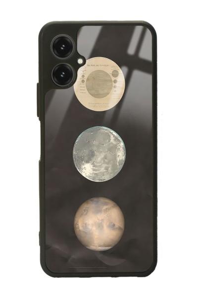Omix X5 Night Moon Tasarımlı Glossy Telefon Kılıfı