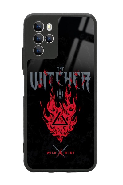 Omix X700 Witcher 3 Fire Tasarımlı Glossy Telefon Kılıfı