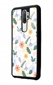 Oppo A5 (2020) Minik Çiçekler Tasarımlı Glossy Telefon Kılıfı