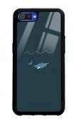 Oppo Real Me C2 Doodle Fish Tasarımlı Glossy Telefon Kılıfı