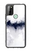 P13 Blue Max 128 Beyaz Batman Tasarımlı Glossy Telefon Kılıfı