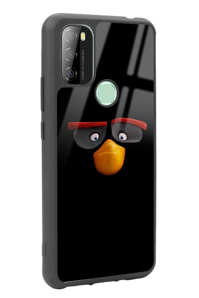 P13 Blue Max 128 Black Angry Birds Tasarımlı Glossy Telefon Kılıfı