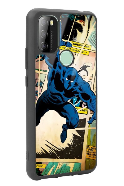 P13 Blue Max 128 Black Panther Kara Panter Tasarımlı Glossy Telefon Kılıfı