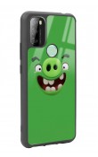 P13 Blue Max 128 Green Angry Birds Tasarımlı Glossy Telefon Kılıfı
